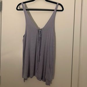 Lilac Flowy Free People Tank